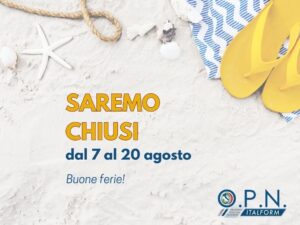 chiusura estiva uffici